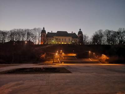 Warszawa - Łazienki Królewskie - Zamek Ujazdowsk